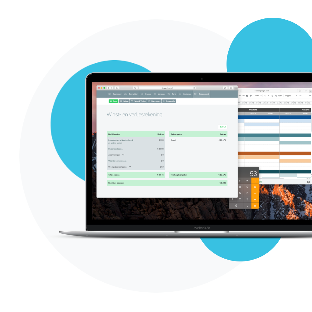 Zzp boekhoud rapporten