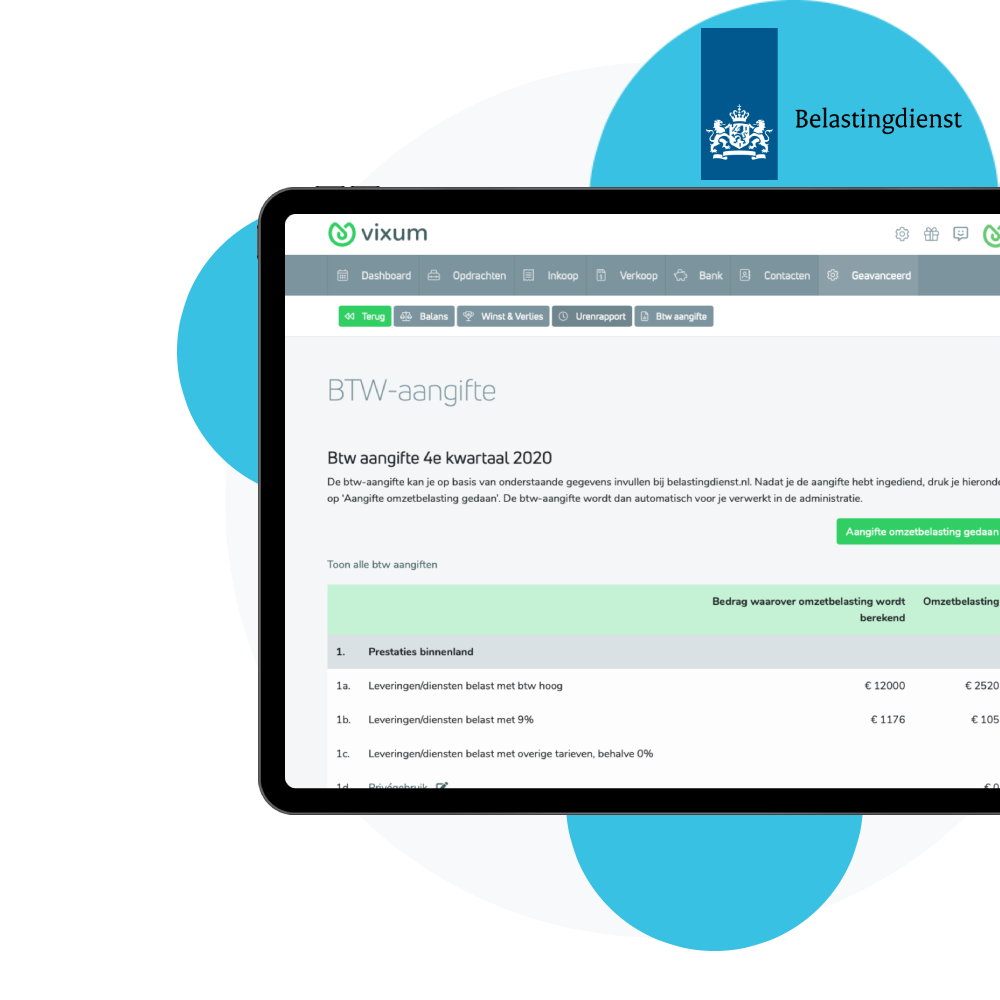 Btw aangifte