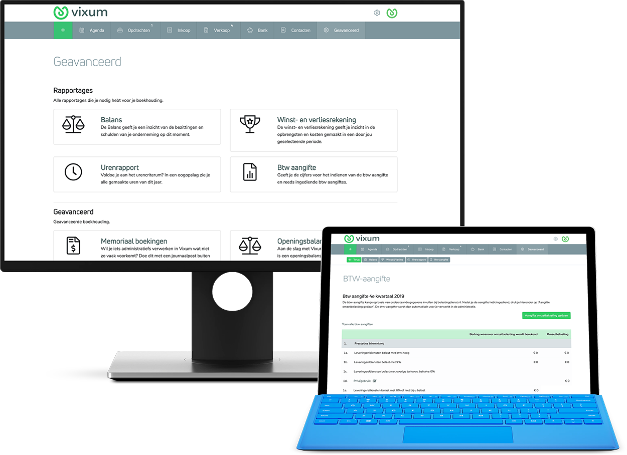 Zzp administratie btw rapporten